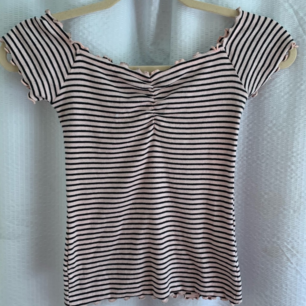 Hollister off the shoulder top